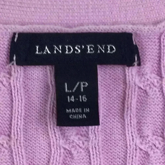 Lands End Button Down Size 14-16 L/P - Picture 4 of 6